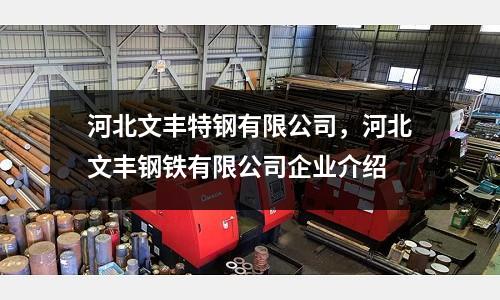 河北文豐特鋼有限公司,河北文豐鋼鐵有限公司企業(yè)介紹