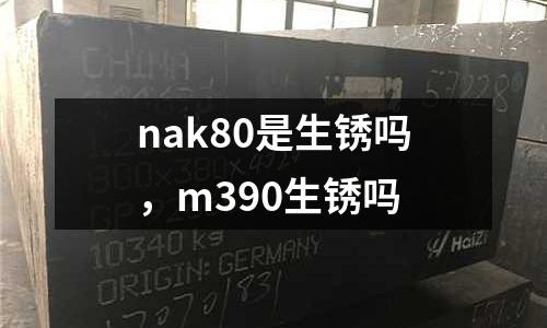 nak80是生銹嗎，m390生銹嗎