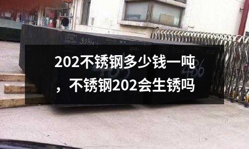 202不銹鋼多少錢一噸，不銹鋼202會生銹嗎