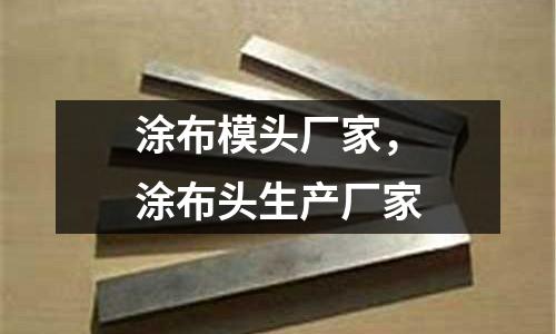涂布模頭廠家，涂布頭生產(chǎn)廠家