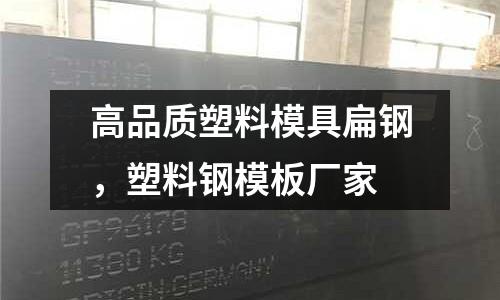 高品質(zhì)塑料模具扁鋼，塑料鋼模板廠家