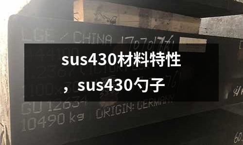 sus430材料特性，sus430勺子