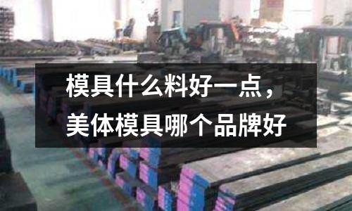 模具什么料好一點，美體模具哪個品牌好