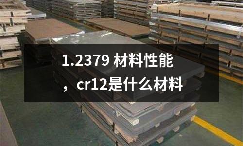 1.2379 材料性能，cr12是什么材料