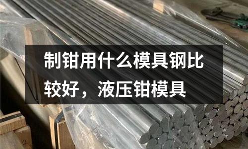 制鉗用什么模具鋼比較好，液壓鉗模具