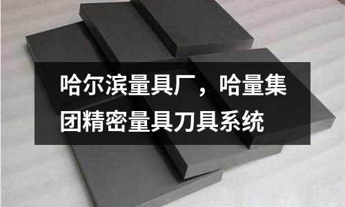 哈爾濱量具廠,哈量集團精密量具刀具系統