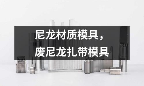 尼龍材質模具，廢尼龍扎帶模具