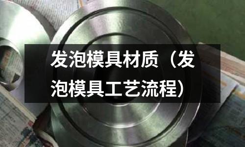 發泡模具材質(發泡模具工藝流程)