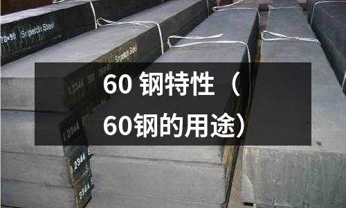 60 鋼特性（60鋼的用途）