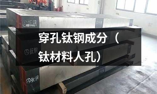 穿孔鈦鋼成分（鈦材料人孔）