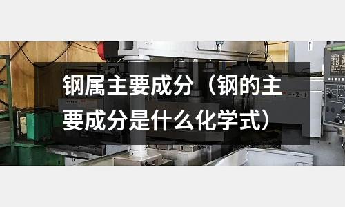 鋼屬主要成分（鋼的主要成分是什么化學式）