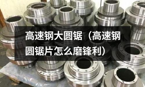 高速鋼大圓鋸（高速鋼圓鋸片怎么磨鋒利）