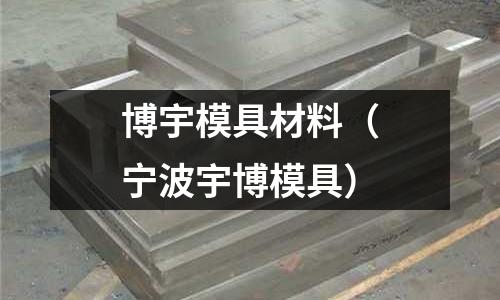 博宇模具材料（寧波宇博模具）