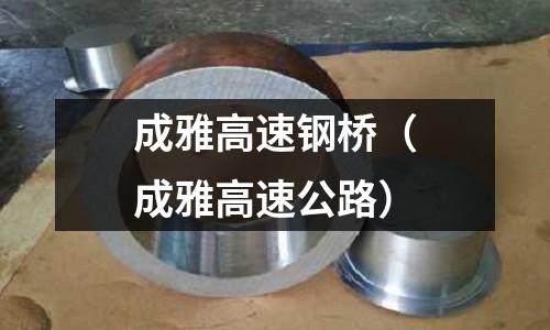 成雅高速鋼橋（成雅高速公路）