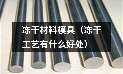 凍干材料模具（凍干工藝有什么好處）