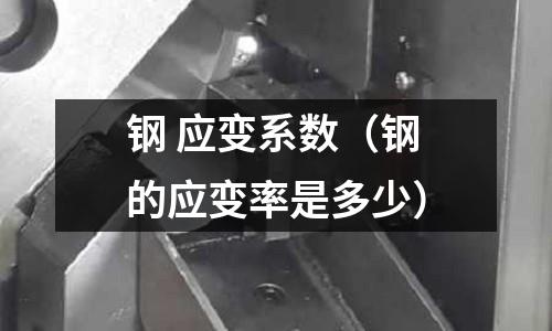 鋼 應(yīng)變系數(shù)（鋼的應(yīng)變率是多少）