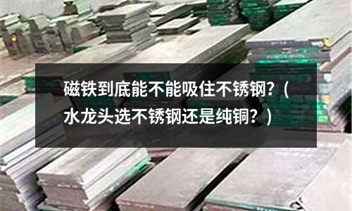 磁鐵到底能不能吸住不銹鋼？(水龍頭選不銹鋼還是純銅？)