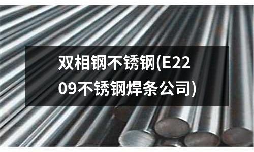 雙相鋼不銹鋼(E2209不銹鋼焊條公司)