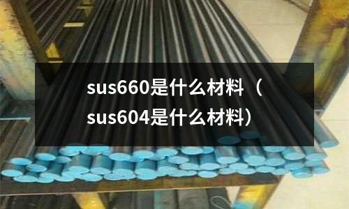 sus660是什么材料(sus604是什么材料)