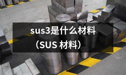 sus3是什么材料（SUS 材料）
