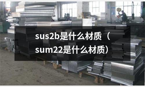 sus2b是什么材質(zhì)（sum22是什么材質(zhì)）