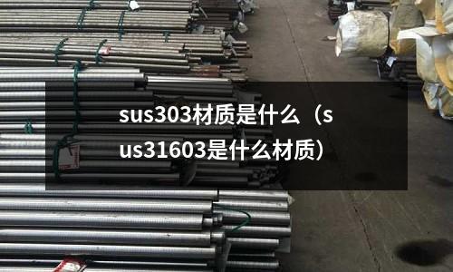 sus303材質是什么（sus31603是什么材質）