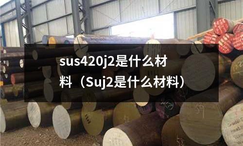 sus420j2是什么材料（Suj2是什么材料）