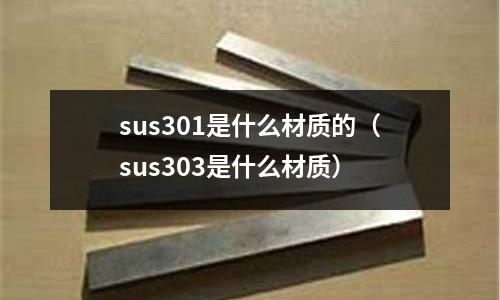 sus301是什么材質的（sus303是什么材質）