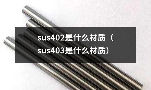 sus402是什么材質(sus403是什么材質)