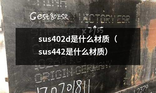 sus402d是什么材質（sus442是什么材質）