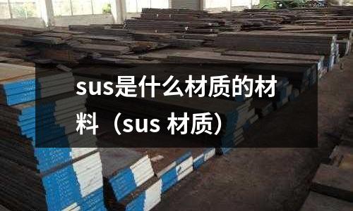 sus是什么材質的材料（sus 材質）