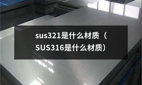 sus321是什么材質(SUS316是什么材質)
