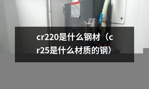 cr220是什么鋼材（cr25是什么材質(zhì)的鋼）