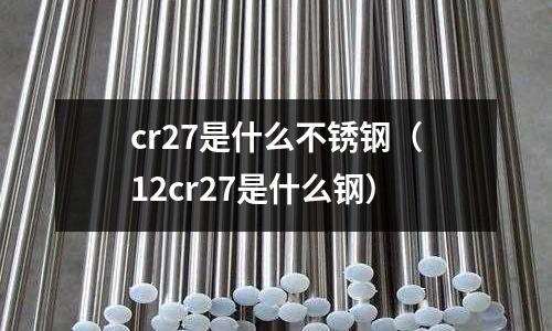 cr27是什么不銹鋼（12cr27是什么鋼）