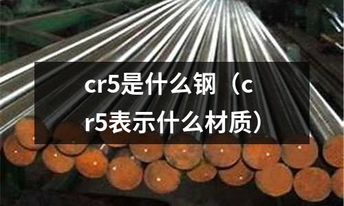 cr5是什么鋼（cr5表示什么材質）
