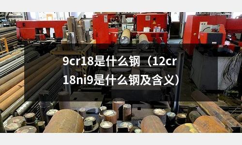 9cr18是什么鋼（12cr18ni9是什么鋼及含義）