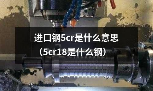 進(jìn)口鋼5cr是什么意思(5cr18是什么鋼)