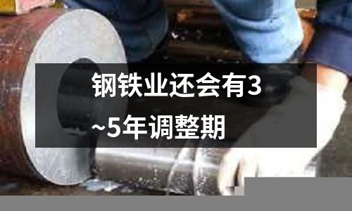 鋼鐵業(yè)還會(huì)有3~5年調(diào)整期
