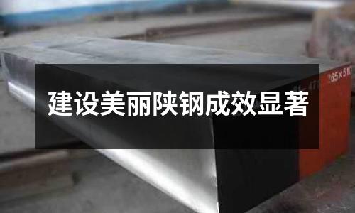 建設美麗陜鋼成效顯著