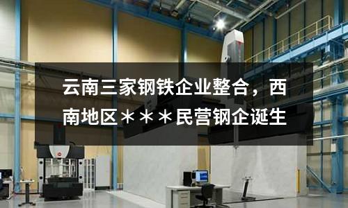 云南三家鋼鐵企業(yè)整合，西南地區(qū)＊＊＊民營鋼企誕生