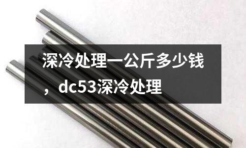 深冷處理一公斤多少錢(qián)，dc53深冷處理