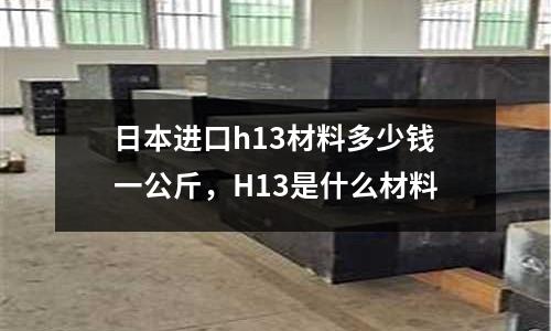 日本進口h13材料多少錢一公斤，H13是什么材料