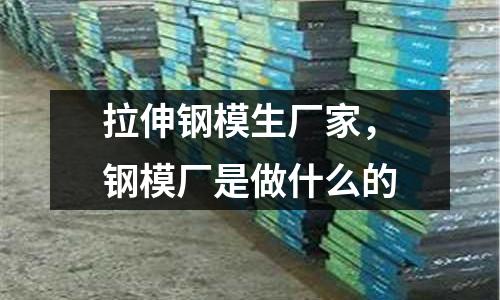 拉伸鋼模生廠家，鋼模廠是做什么的