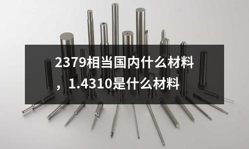 2379相當(dāng)國內(nèi)什么材料，1.4310是什么材料