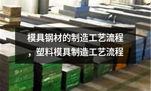 模具鋼材的制造工藝流程，塑料模具制造工藝流程