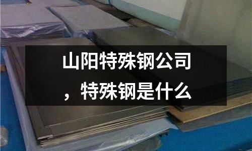 山陽特殊鋼公司，特殊鋼是什么