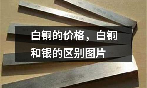 白銅的價格，白銅和銀的區別圖片
