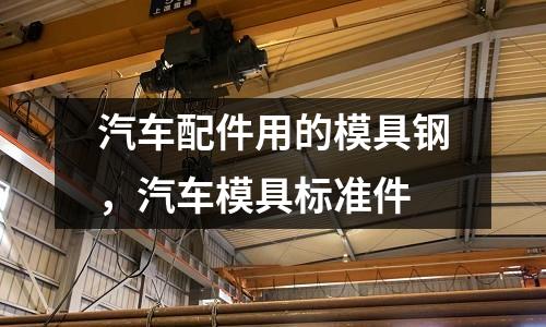 汽車配件用的模具鋼，汽車模具標準件