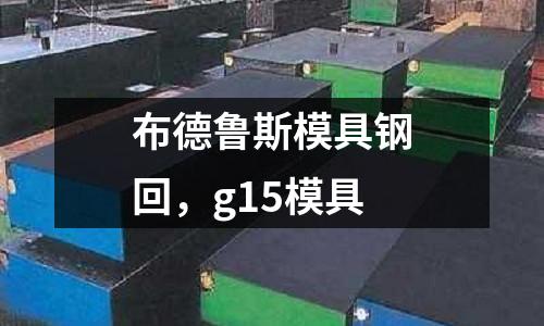 布德魯斯模具鋼回，g15模具