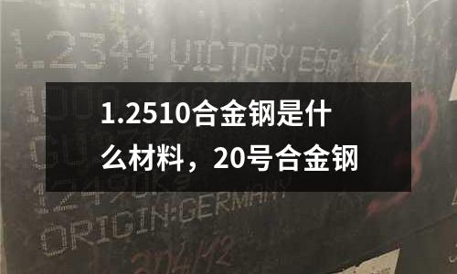 1.2510合金鋼是什么材料，20號合金鋼